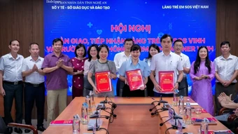 Nghệ An chính thức tiếp nhận Làng trẻ em SOS Vinh và Trường phổ thông Hermann Gmeiner Vinh