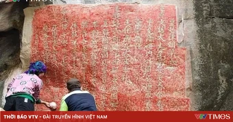 Nghệ An: Gắn công tác bảo tồn bia Ma Nhai gần 700 năm tuổi với phát triển du lịch