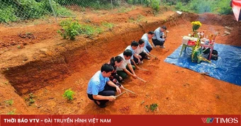 Nghệ An: Khai quật mộ gạch cổ phát lộ nhiều hiện vật