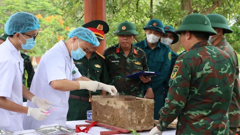 Nghệ An khoanh vùng được thông tin liệt sĩ nhờ mảnh nhôm có tên liệt sĩ Nghệ An khoanh vùng được thông tin liệt sĩ nhờ mảnh nhôm có tên liệt sĩ
