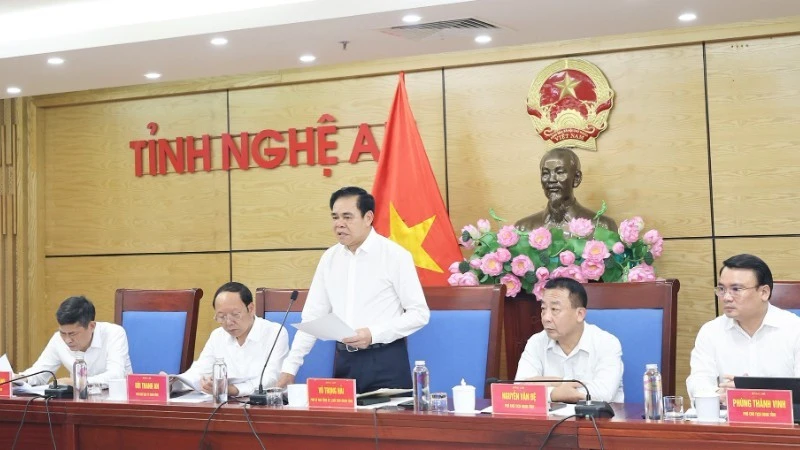 Nghệ An lấy kết quả giải ngân đầu tư công làm căn cứ đánh giá mức độ hoàn thành nhiệm vụ của lãnh đạo xã, phường Nghệ An lấy kết quả giải ngân đầu tư công làm căn cứ đánh giá mức độ hoàn thành nhiệm vụ của lãnh đạo xã, phường