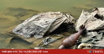Nghệ An: Phát hiện nhiều đạn cối, lựu đạn dưới chân cầu
