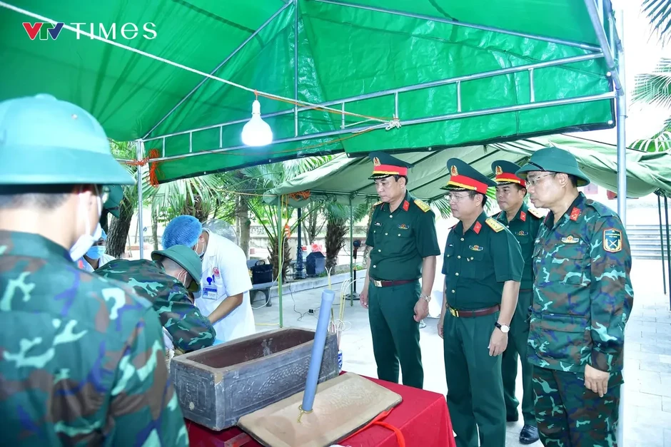 Nghệ An: “Vượt nắng thắng mưa”, đẩy mạnh thực hiện nhiệm vụ lấy mẫu hài cốt liệt sĩ Nghệ An: “Vượt nắng thắng mưa”, đẩy mạnh thực hiện nhiệm vụ lấy mẫu hài cốt liệt sĩ