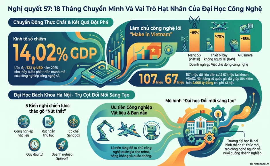 Nghị quyết 57: Động lực mới cho phát triển quốc gia
