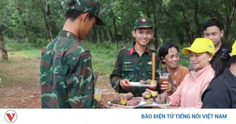 Nghĩa tình quân dân tiếp sức thực hiện nhiệm vụ thiêng liêng