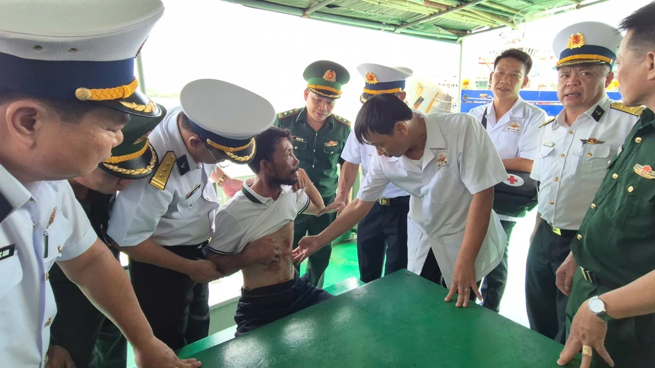 Ngư dân sống sót sau 96 giờ trôi trên biển đã về đến TPHCM