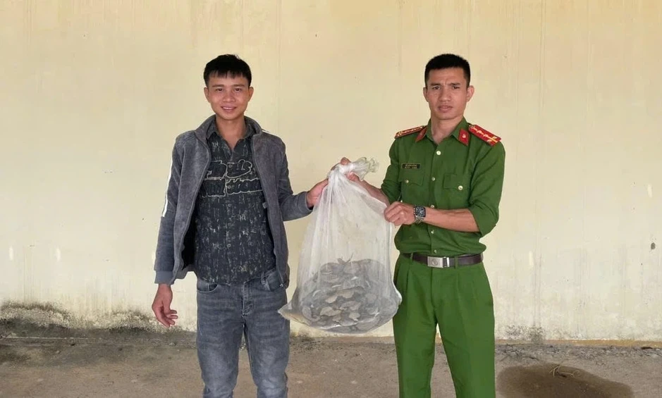 Người dân Lâm Đồng tự nguyện giao nộp động vật quý hiếm, thả về rừng Người dân Lâm Đồng tự nguyện giao nộp động vật quý hiếm, thả về rừng