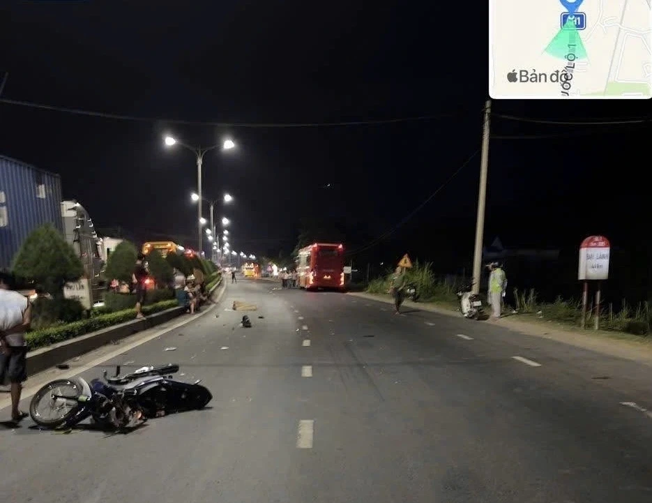 Người đàn ông bị tử vong khi đi ngược chiều tông trực diện vào xe khách Người đàn ông bị tử vong khi đi ngược chiều tông trực diện vào xe khách