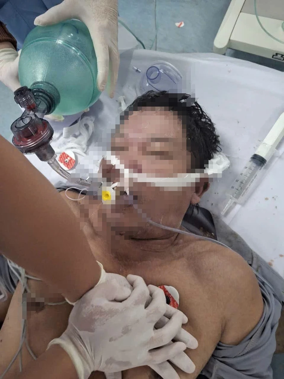 Người đàn ông nguy kịch do đuối nước khi tắm biển Vũng Tàu Người đàn ông nguy kịch do đuối nước khi tắm biển Vũng Tàu