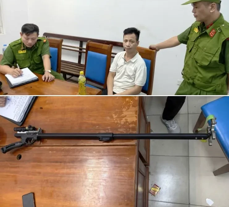 Người đàn ông ở Hà Nội dùng súng bắn bi bắn bạn nhậu vì mâu thuẫn Người đàn ông ở Hà Nội dùng súng bắn bi bắn bạn nhậu vì mâu thuẫn