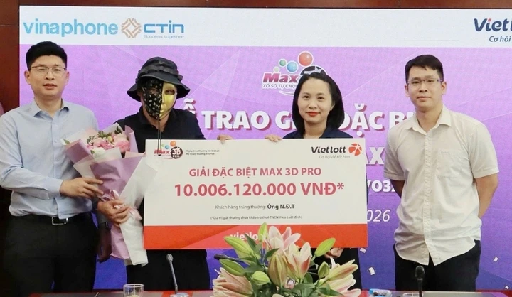 Người đàn ông ở Hưng Yên trúng 5 giải đặc biệt trị giá hơn 10 tỷ đồng