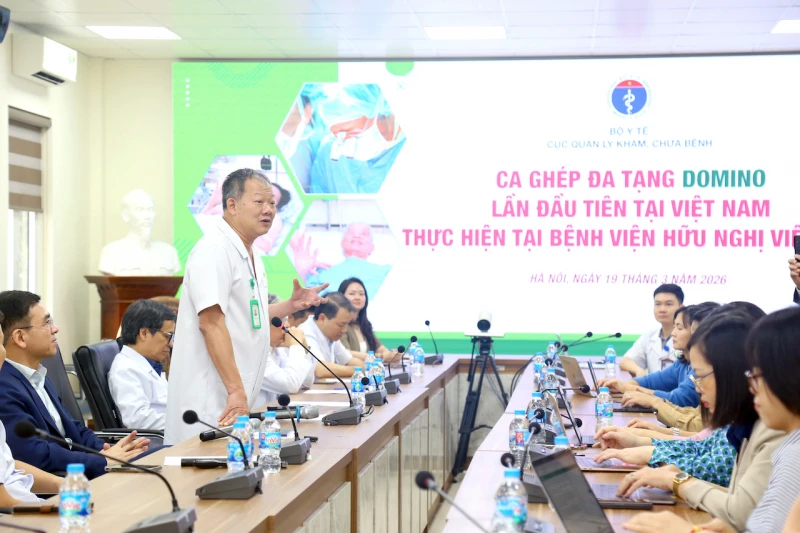 Người đầu tiên ở Việt Nam ghép đồng thời tim - gan và hiến gan cứu sống bệnh nhân ung thư Người đầu tiên ở Việt Nam ghép đồng thời tim - gan và hiến gan cứu sống bệnh nhân ung thư