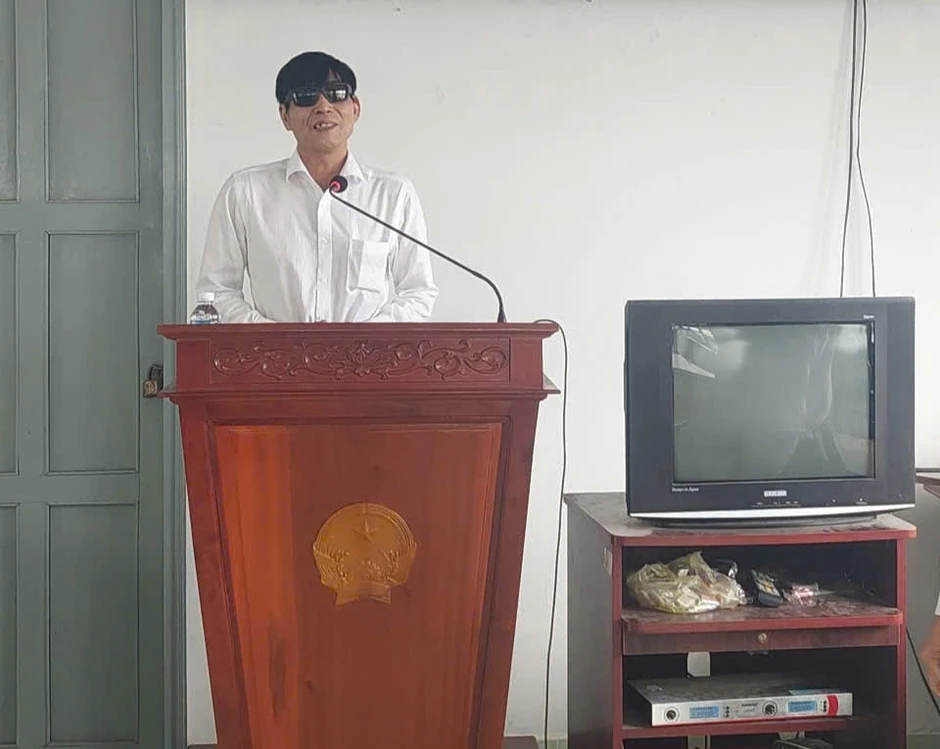 Người khiếm thị ở tỉnh Đồng Tháp sẵn sàng thực hiện quyền công dân Người khiếm thị ở tỉnh Đồng Tháp sẵn sàng thực hiện quyền công dân
