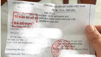 Nguy cơ lộ lọt thông tin cá nhân khi đăng thẻ cử tri lên mạng xã hội