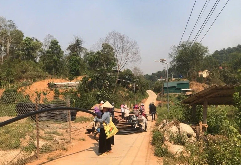 Nhân dân Chiềng Sinh chung sức thực hiện 5 công trình cấp nước tự chảy Nhân dân Chiềng Sinh chung sức thực hiện 5 công trình cấp nước tự chảy