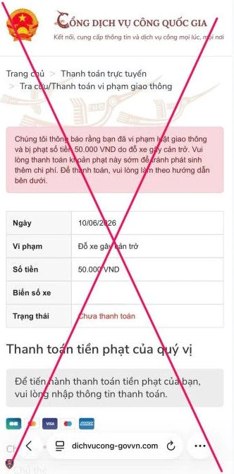 Nhận thông báo vi phạm giao thông, kiểm tra thế nào để không sập bẫy lừa? Nhận thông báo vi phạm giao thông, kiểm tra thế nào để không sập bẫy lừa?