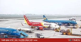 Nhiều chuyến bay tại Nội Bài tạm dừng hoạt động do diều thả gần sân bay