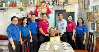 Nhiều hoạt động tri ân của tuổi trẻ TPHCM tại xã Dầu Tiếng
