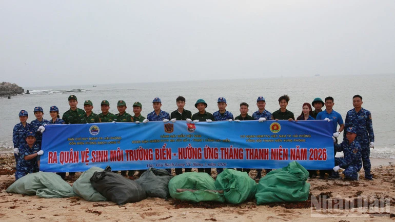 Nhiều hoạt động trong Tháng Thanh niên tại đặc khu Bạch Long Vĩ