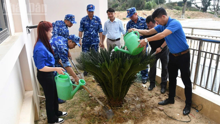 Nhiều hoạt động trong Tháng Thanh niên tại đặc khu Bạch Long Vĩ