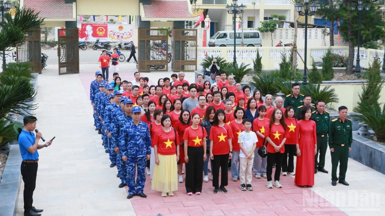 Nhiều hoạt động trong Tháng Thanh niên tại đặc khu Bạch Long Vĩ