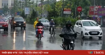 Nhiều khu vực mưa dông, có nơi trên 80mm, nguy cơ lũ quét, sạt lở đất