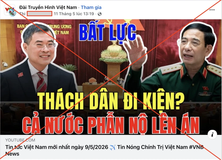 Nhiễu loạn thông tin, nguy cơ mất niềm tin từ nạn mạo danh VTV và các cơ quan báo chí Nhiễu loạn thông tin, nguy cơ mất niềm tin từ nạn mạo danh VTV và các cơ quan báo chí