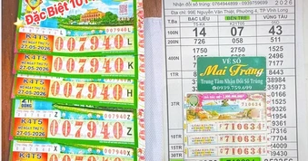 Nhiều người ở 2 tỉnh trúng 3 giải độc đắc xổ số miền Nam