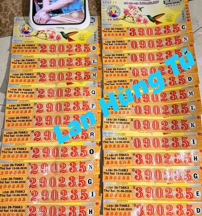 Nhiều người ở 2 tỉnh trúng độc đắc và an ủi xổ số miền Nam Nhiều người ở 2 tỉnh trúng độc đắc và an ủi xổ số miền Nam