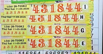 Nhiều người ở TPHCM, Cần Thơ, Vĩnh Long và An Giang trúng xổ số miền Nam