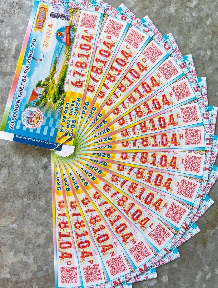 Nhiều người ở TPHCM, Tây Ninh và Vĩnh Long trúng xổ số miền Nam vào sáng 5-5