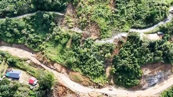 Nhiều nguy cơ sạt lở đất, đá ở phía bắc Thái Nguyên