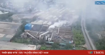 Nhiều nhà máy sản xuất ở Phú Thọ xả khói nồng, mùi khét, ảnh hưởng khu dân cư