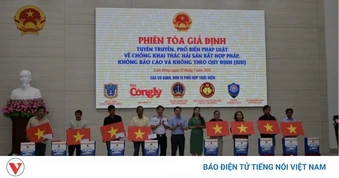 Nhiều quy định liên quan đến IUU được đưa ra phiên tòa giả định ở Lâm Đồng