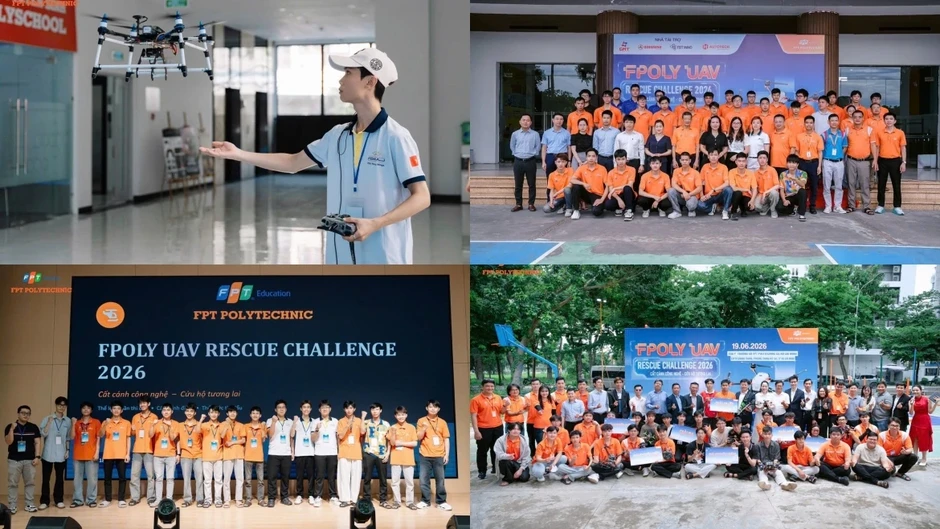 Nhiều sân chơi dành cho sinh viên đam mê công nghệ máy bay không người lái Nhiều sân chơi dành cho sinh viên đam mê công nghệ máy bay không người lái