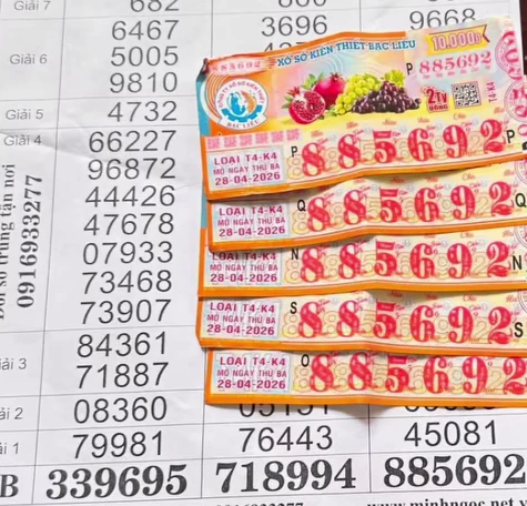 Nhiều vé trúng độc đắc xổ số miền Nam xuất hiện vào chiều 29-4 Nhiều vé trúng độc đắc xổ số miền Nam xuất hiện vào chiều 29-4