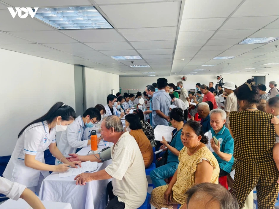 Những ca trực chạy đua 150 ngày đêm khám sức khỏe toàn dân tại TP.HCM Những ca trực chạy đua 150 ngày đêm khám sức khỏe toàn dân tại TP.HCM