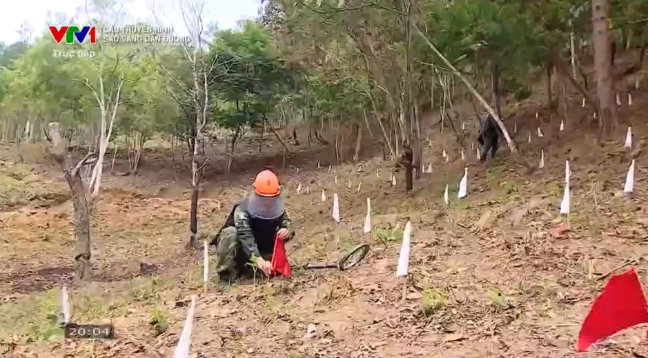 Những dấu chân thầm lặng "mở đất" đón các Anh hùng liệt sĩ trở về Những dấu chân thầm lặng "mở đất" đón các Anh hùng liệt sĩ trở về