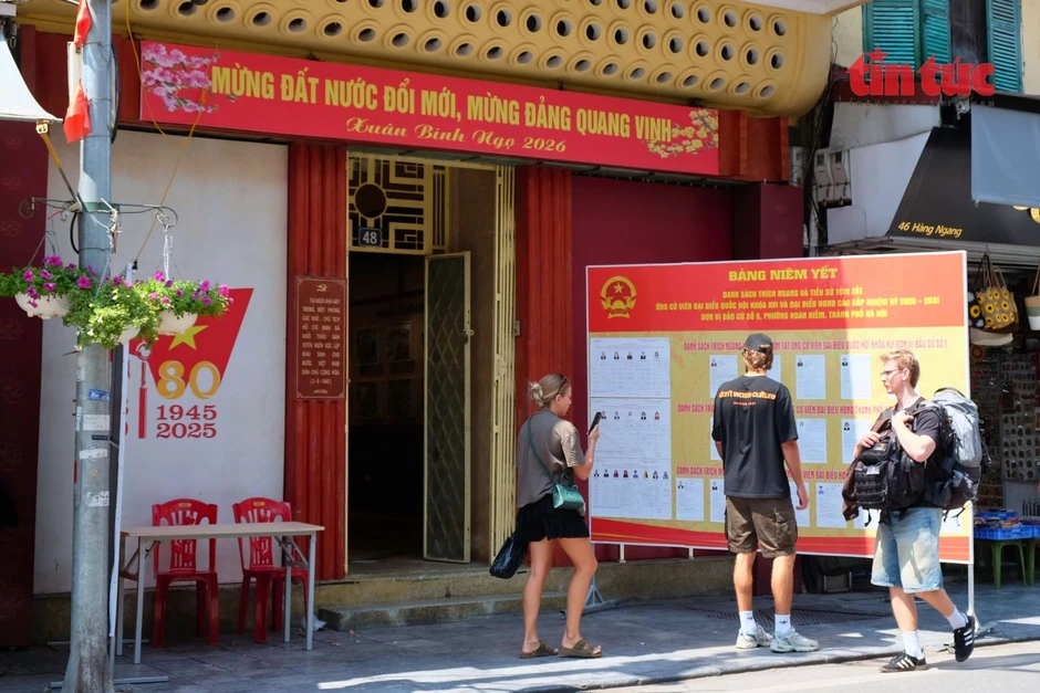 Những điểm bầu cử đặc biệt ở Hà Nội