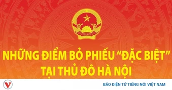 Những điểm bỏ phiếu “đặc biệt” trong ngày hội non sông tại Thủ đô Hà Nội