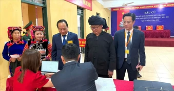 Những lá phiếu của niềm tin từ nơi địa đầu đất nước