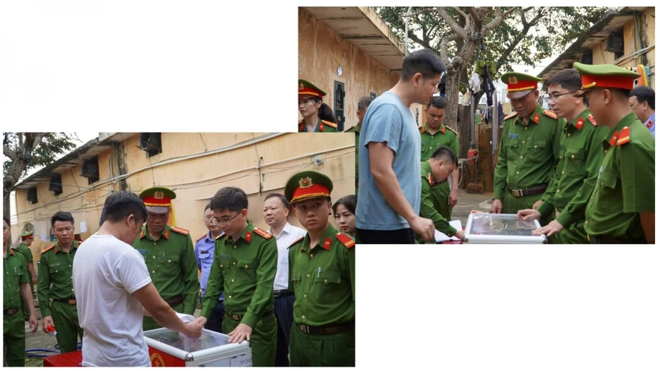 Những lá phiếu đặc biệt của hàng nghìn cử tri trong trại tạm giam