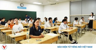 Những mô hình trường học quy mô lớn nào được áp dụng khi sắp xếp cơ sở giáo dục?