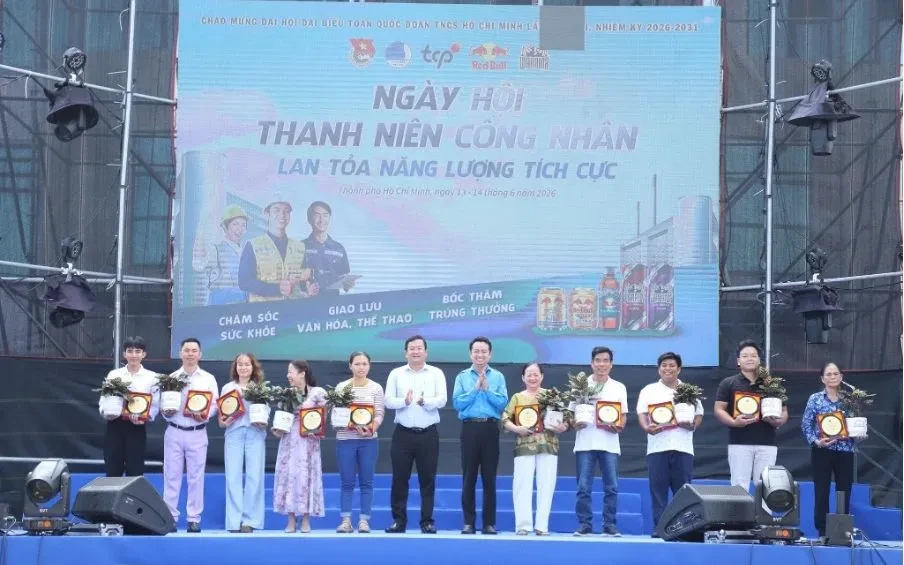 Những niềm vui ấm áp tại chuỗi Ngày hội Thanh niên công nhân 2026 Những niềm vui ấm áp tại chuỗi Ngày hội Thanh niên công nhân 2026