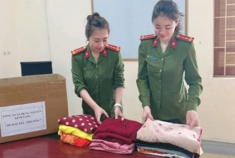 Những tà áo dài nối nhịp yêu thương từ Hưng Nguyên tới biên cương
