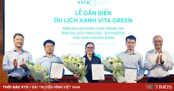Ninh Bình dẫn đầu cả nước về doanh nghiệp đạt chứng nhận “Du lịch xanh - VITA GREEN”