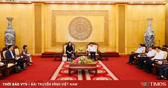 Ninh Bình đồng hành cùng nhà đầu tư chiến lược vì mục tiêu phát triển bền vững