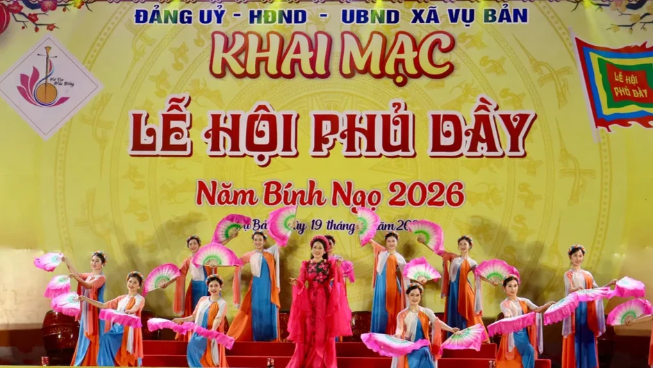Ninh Bình khai hội Phủ Dầy 2026: Tôn vinh tín ngưỡng thờ Mẫu Ninh Bình khai hội Phủ Dầy 2026: Tôn vinh tín ngưỡng thờ Mẫu