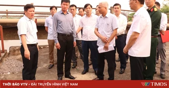 Ninh Bình khẩn trương bảo vệ sáu trọng điểm đê điều xung yếu