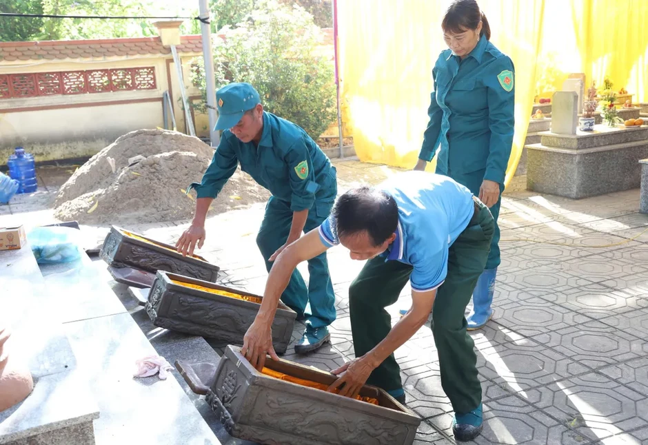 Ninh Bình nối dài hành trình tìm danh tính các liệt sĩ Ninh Bình nối dài hành trình tìm danh tính các liệt sĩ